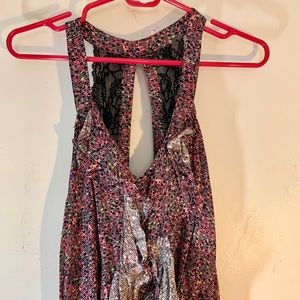 BCBGeneration Neon Pattern Tank